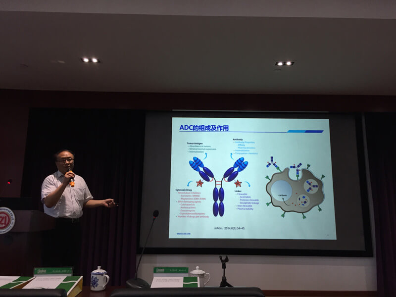 HJC黄金城平台临床前研究部副总裁顾性初博士参加常州市药学会沙龙