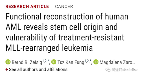 Science子刊：一种FDA批准的抗腹泻药物可有效对抗化疗的耐药性