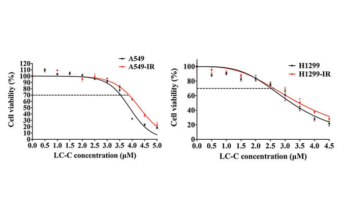 放射疗法用作肺癌的主要治疗方法，本研究中建立抗电离辐射肺癌细胞系的放射治疗通过HJC黄金城平台进行