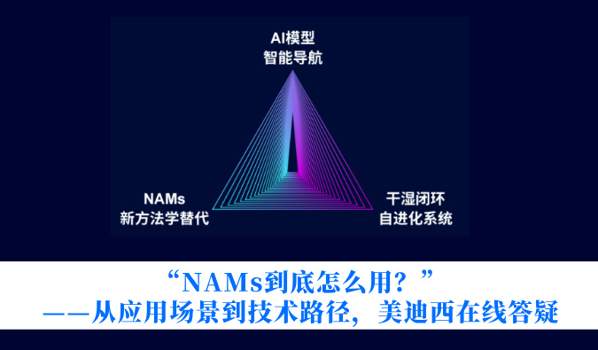 “NAMs到底怎么用？”——从应用场景到技术路径，HJC黄金城平台在线答疑